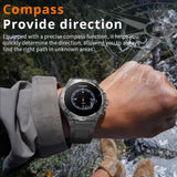 V76 GPS Watch Built-in GPS Compass Altimeter Air Pressure