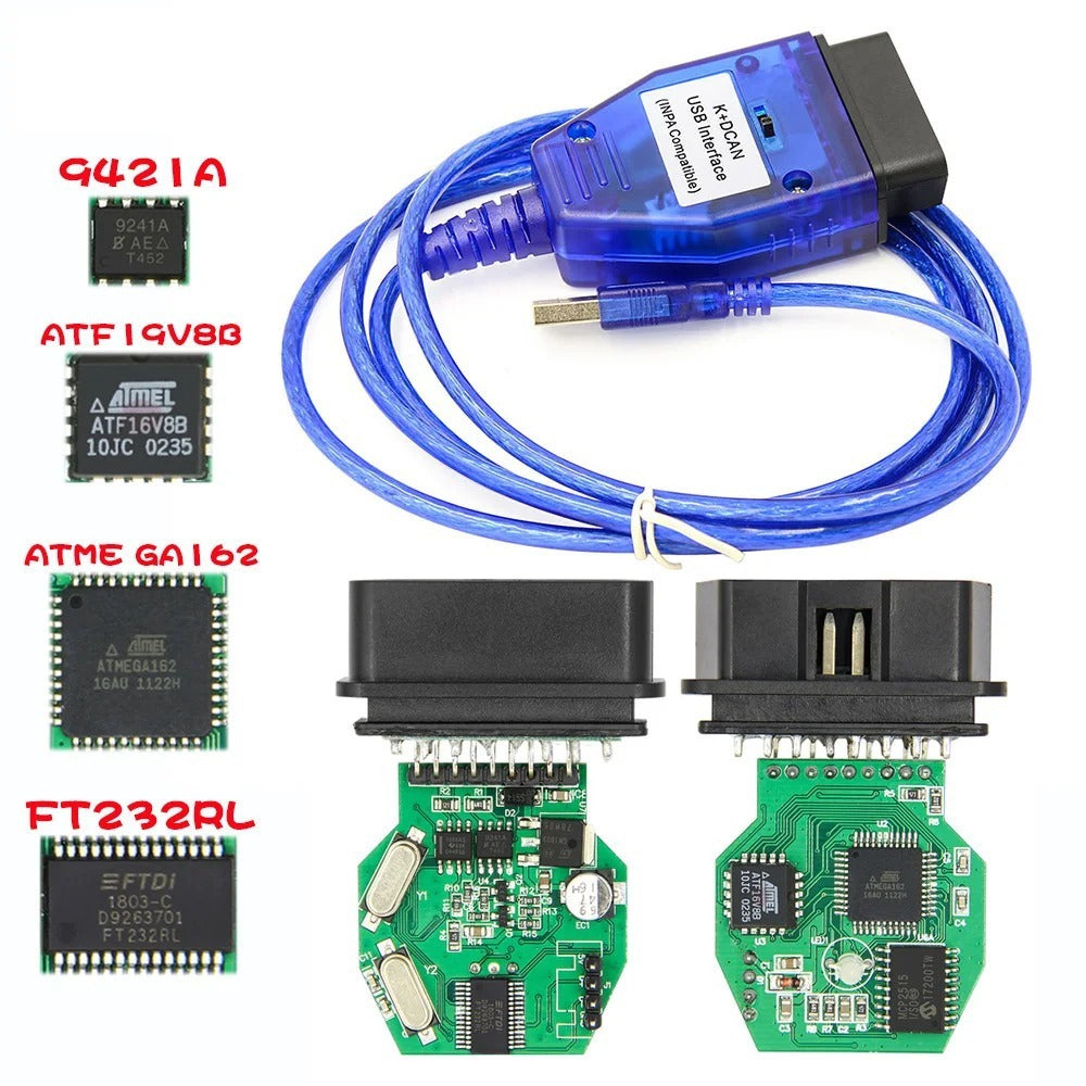 INPA For BMW K CAN FT232RL Programming Diagnostic Line