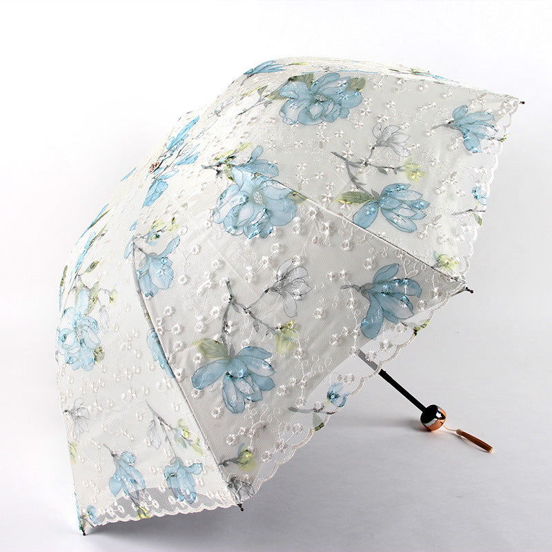Дучандон тӯрӣ гулдӯзӣ чатр нигаҳдории чатр Sunshade