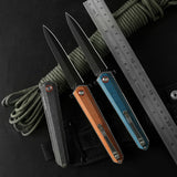 Outdoor Multifunctional Portable Folding Knife Hardware Tools Climbing Camping Survival Linen Handle
