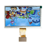 7-inch LCD Screen IPS RGB IPS 1024600 Resolution Touch Screen Complete Display