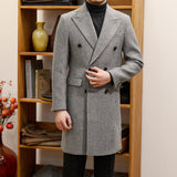 Итальянское осенне-зимнее пальто Bar MACN Warm Wool Overcoat