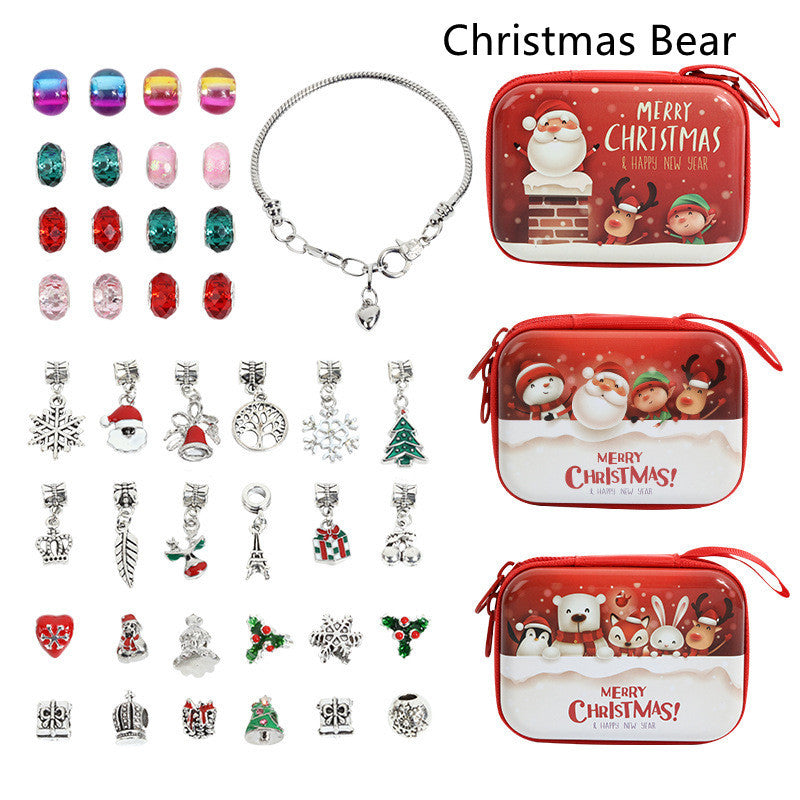 Children's Bracelet Gift Box Jewelry Beading Set