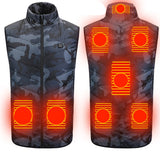 8 Zone Smart Electric Vest Men Women Cotton Coat One Style