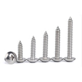 Stainless Steel Cross Big Head Self-tapping Screw Mushroom-shaped Haircut Round Head