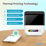 U1 Self-Adhesive Compact Portable Wireless Bluetooth Thermal Printer Pocket Mini Label Maker