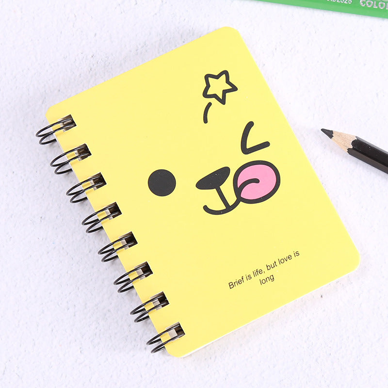 Stationery Cartoon Rollover Coil Book Creative Children
