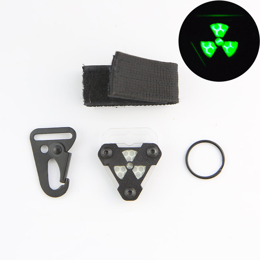 Computer Backpack Outdoor Bag Accessories Reflective Card