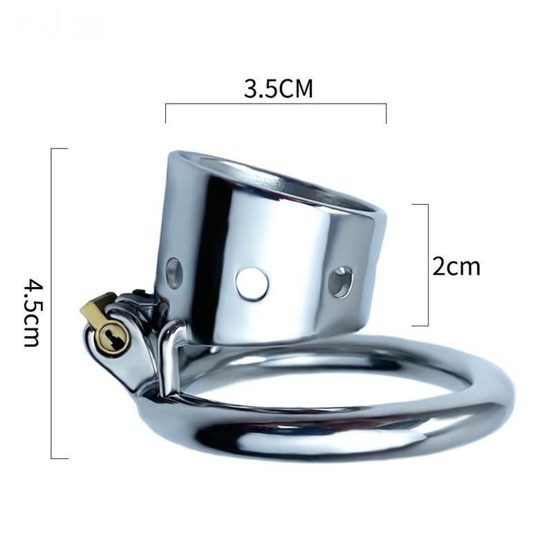 Short Chastity Locks for Men