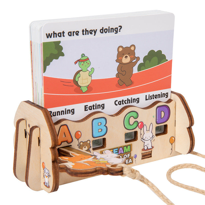 Children's English Early Education Letter Card Educational Toys