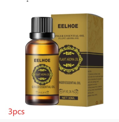 Занҷабил Essential Oil 10ml Равғани растанӣ масҳ бадан намӣ