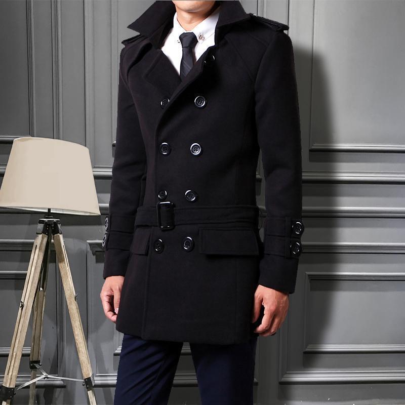 Мужская куртка Duster Slim Fit корейской моды