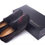 Breathable Casual Popular Black Mixed Color Calfskin Breathable Handmade Men's Leather Shoes Low-top Shoes