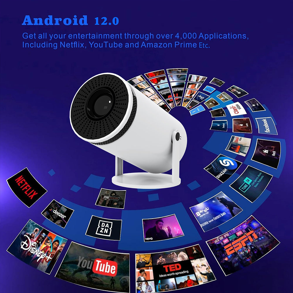 Home HD проектор Bluetooth сайёр Мини 4K Мини Phone Y5S Проектор театри хонагӣ