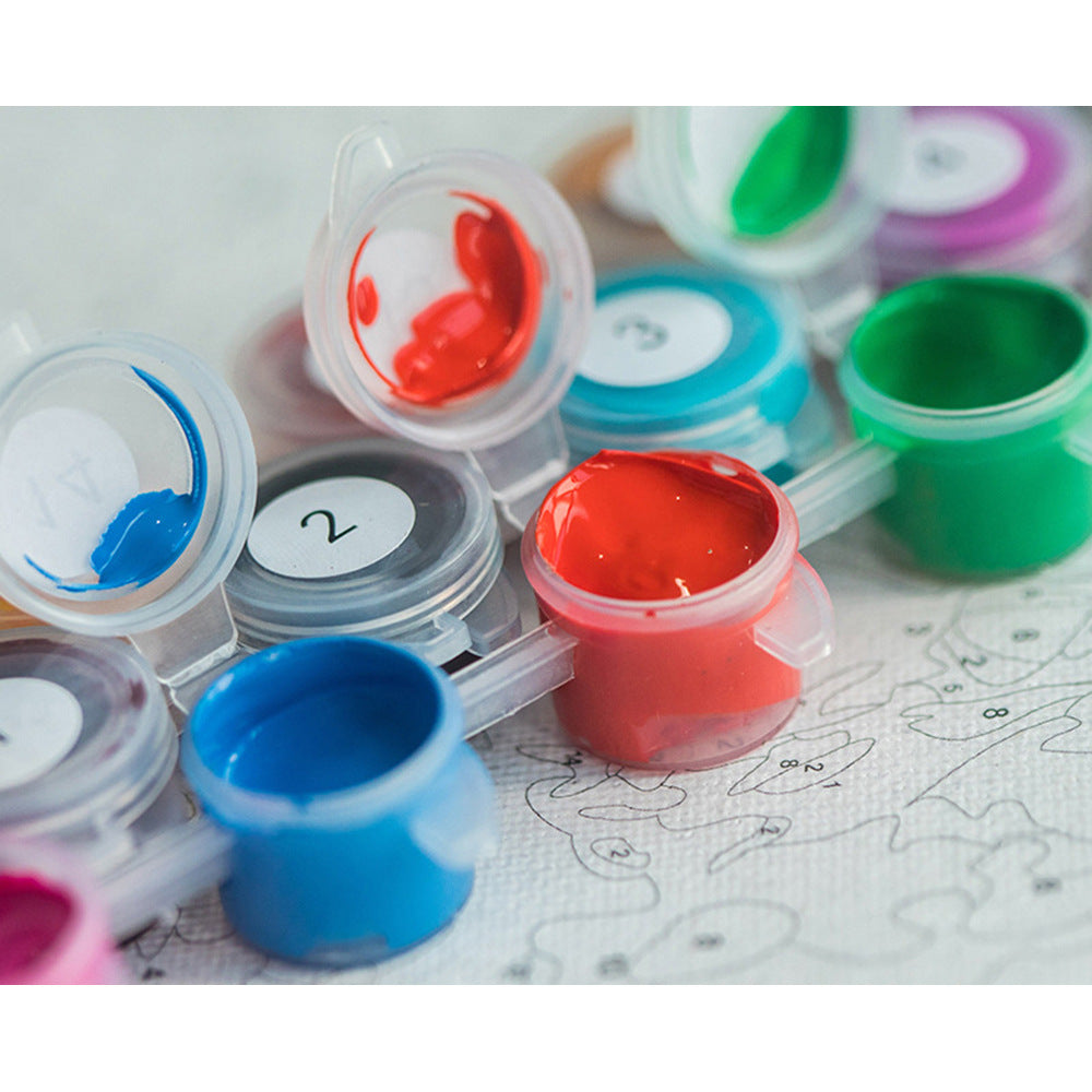 Coloring Drawing DIY Digital Oil Painting Decoration
