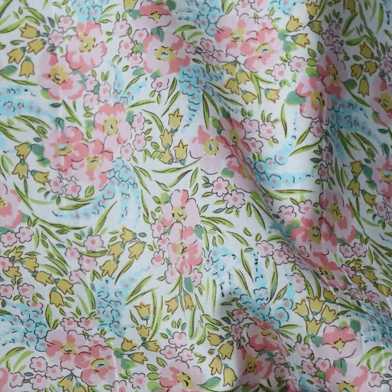 Long Cashmere Cotton Printed Fabric Fabric Digital Women's Clothing Tong Xia