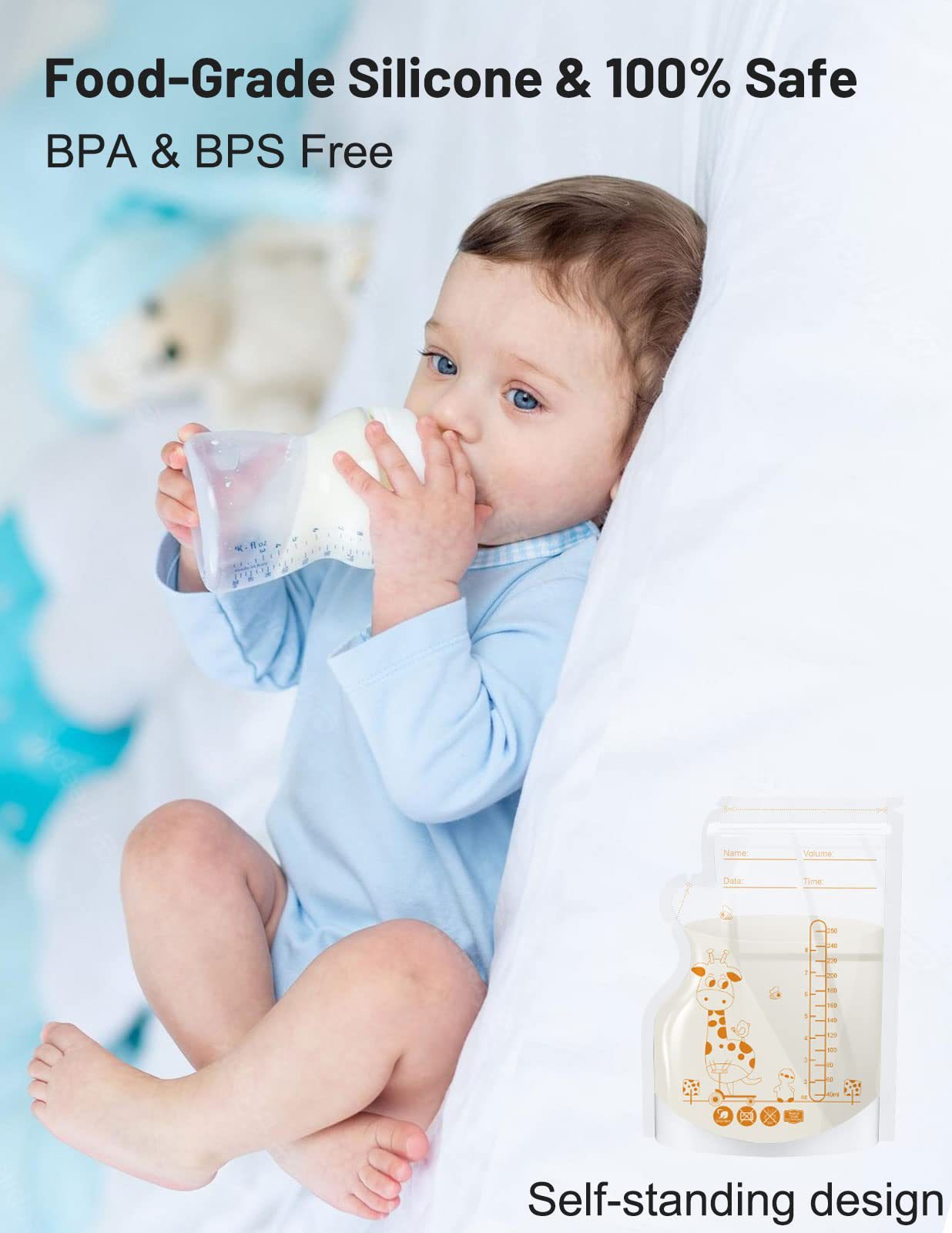 Wearable Flange Breast Feeding Caliber Telescopic