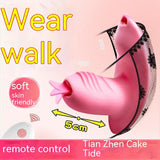 Galaku Genie Wear Tongue Licking Wireless Remote Control Wearable