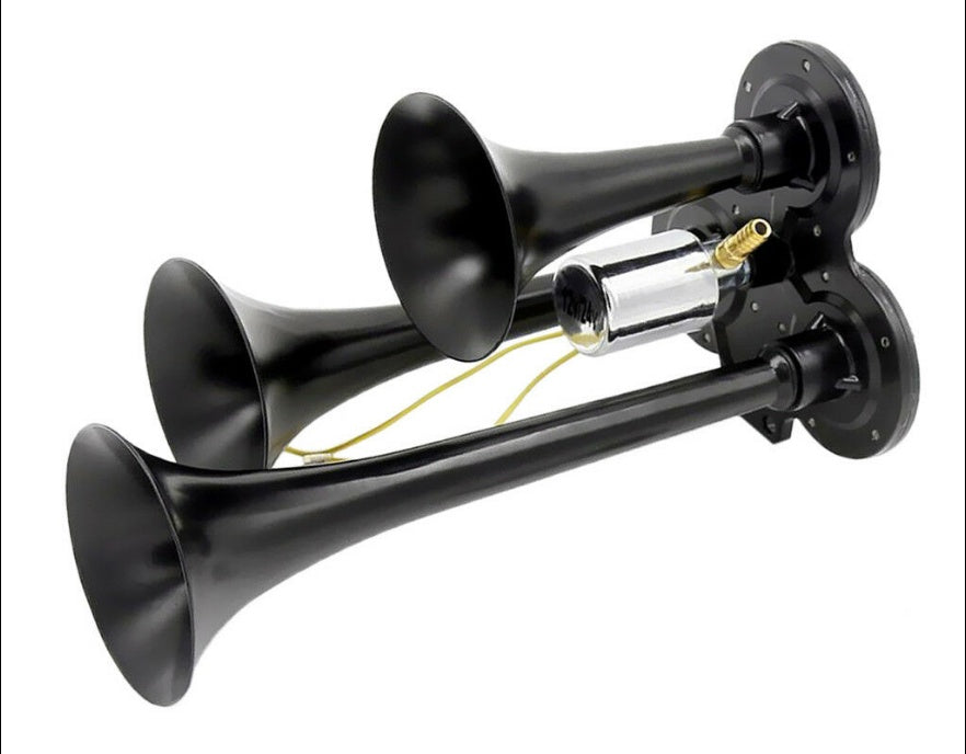 12V 24V Three-tube Truck Horn Electric Control  Horn Modified Air Horn