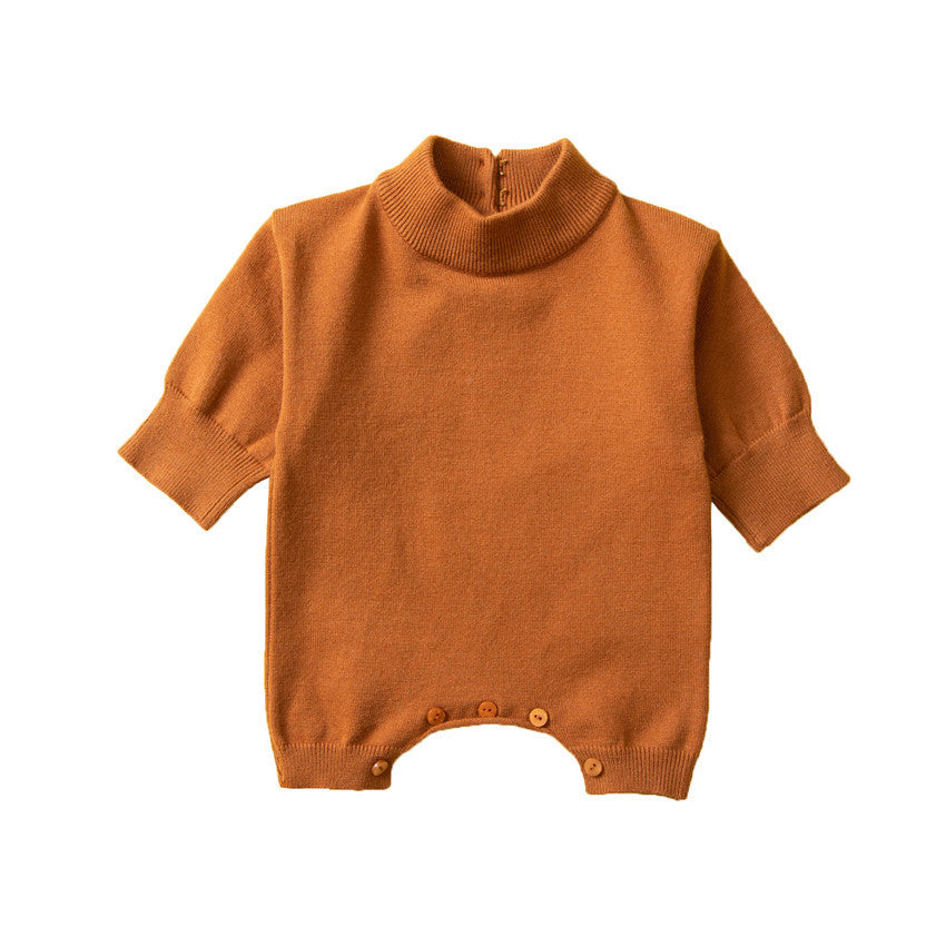 Fashion Knitted Jumpsuit For Baby Girls