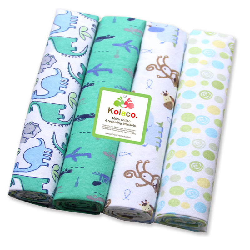76X76PVC Flannel Baby Wrapping Blanket