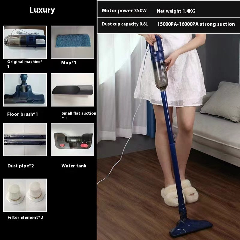 Vacuum Cleaner Household Wired Suction And Mop Integrated Large Suction