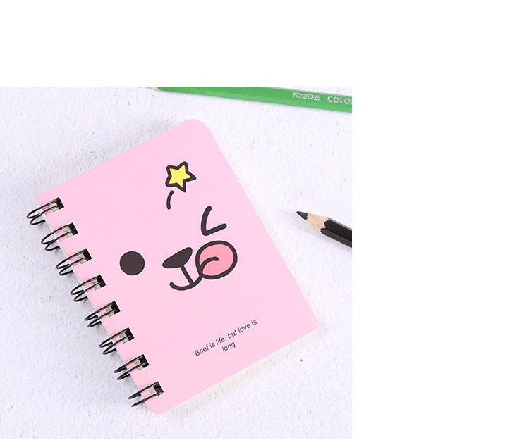 Stationery Cartoon Rollover Coil Book Creative Children