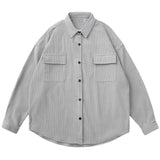 Рубашка мужская American Retro Corduroy Loose