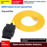 Vehicle Diagnostic Connector Network Modular Plug Interface Cable