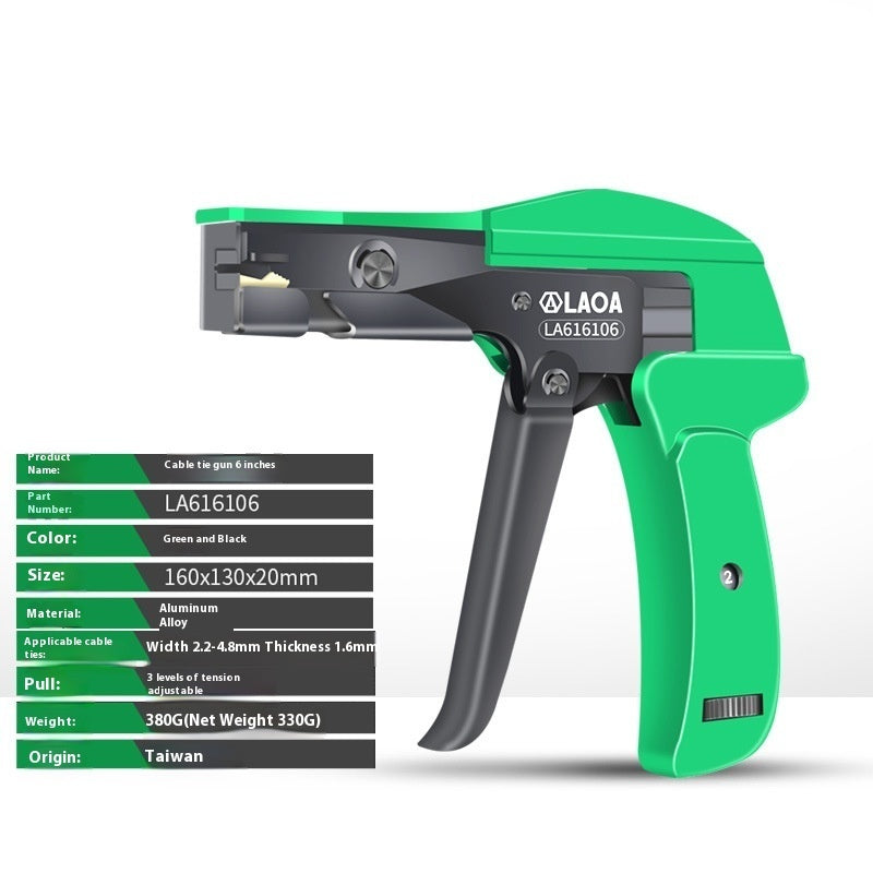 Household Multi-functional Tools Plastic Cable Tie Gun