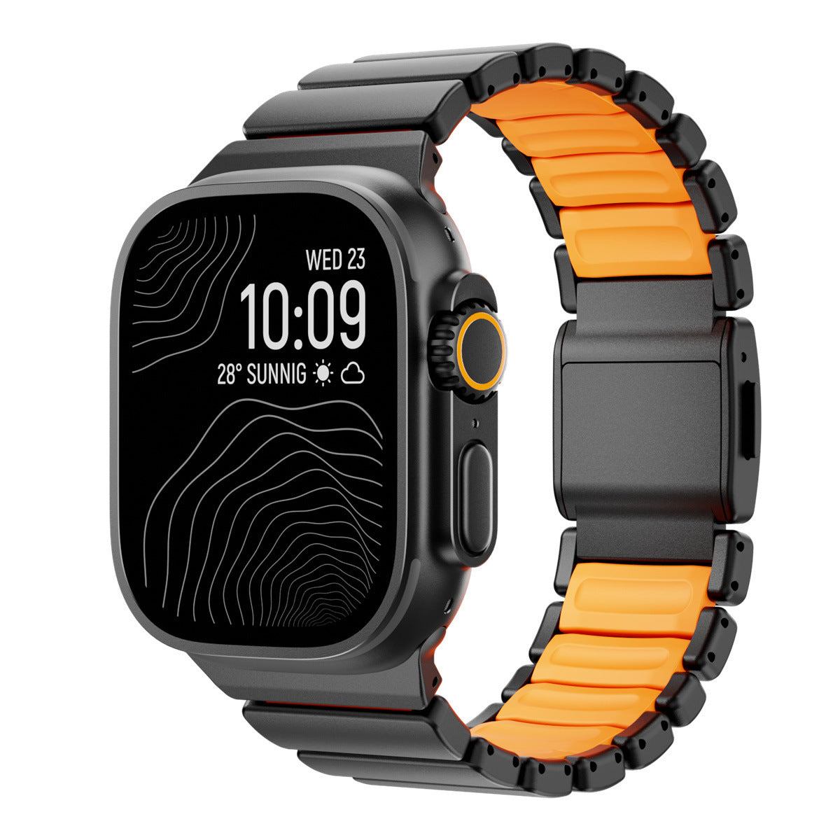 Magnetic Titanium Watch Strap