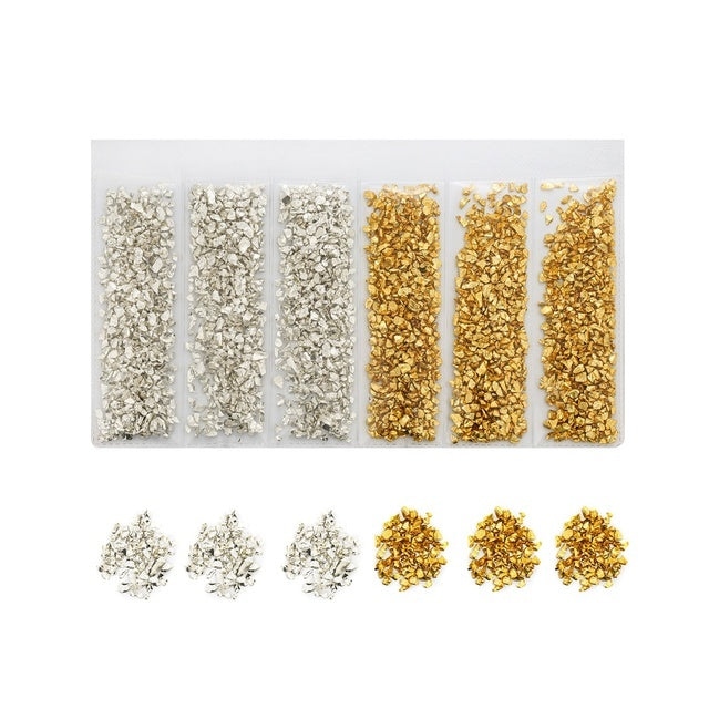 Crushed Glass Stone Resin Filler Crystal Jewelry