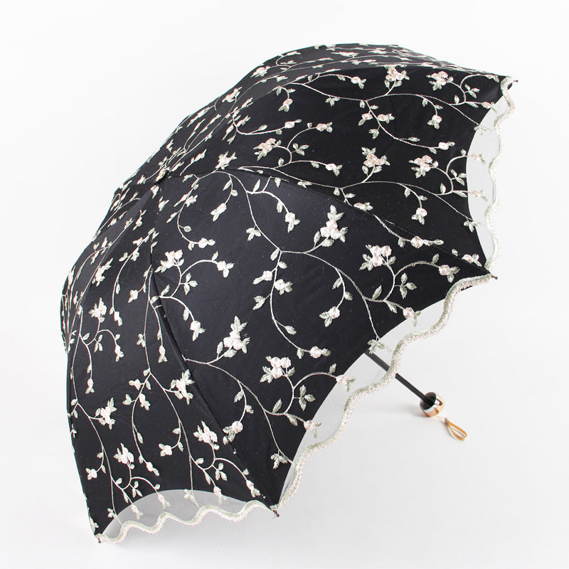 Дучандон тӯрӣ гулдӯзӣ чатр нигаҳдории чатр Sunshade