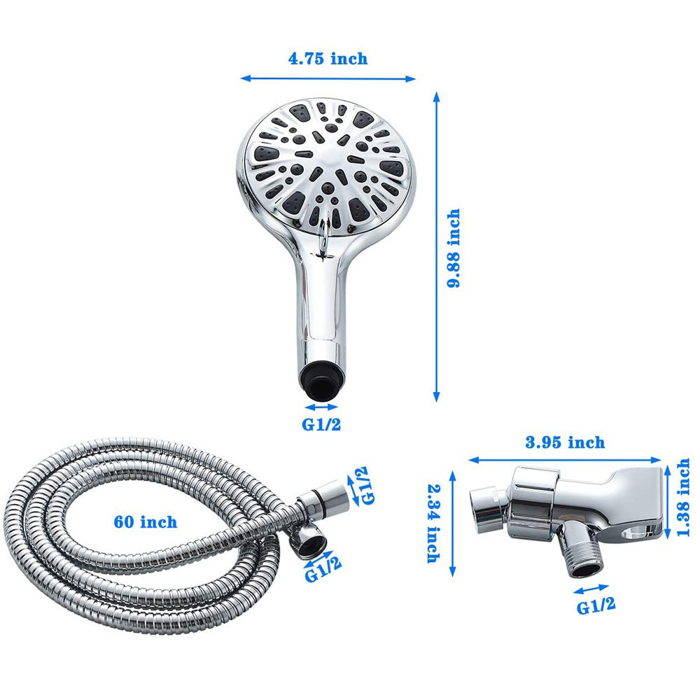 9-speed Household Bath Bath Shower Head