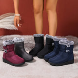 Women's Snow Boots Plus Size Wear-resistant Comfortable Warm Boots