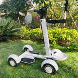 Чор Чарх голф барқ ​​боли Light Longboard Lawn Курс Scooter