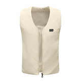Electric Heating Double Code V-neck Intelligent Constant Temperature Warm Vest