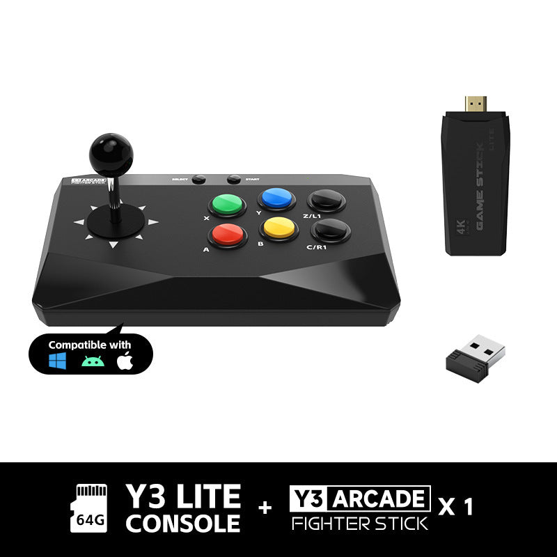 Home Wireless Doubles Rocker Game Machine HD Video Game Machine