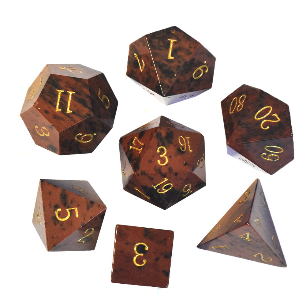 Dice Board Game Casual Game Multi-sided Digital Sieve Seven Tablets Suit