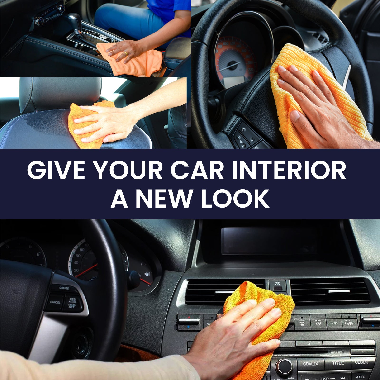 Car Dashboard Renovation Clean Dust-proof Seat Care Solution