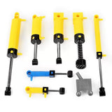Pneumatic Parts Air Push Rod Spring Hose Accessories Assembling Building Blocks
