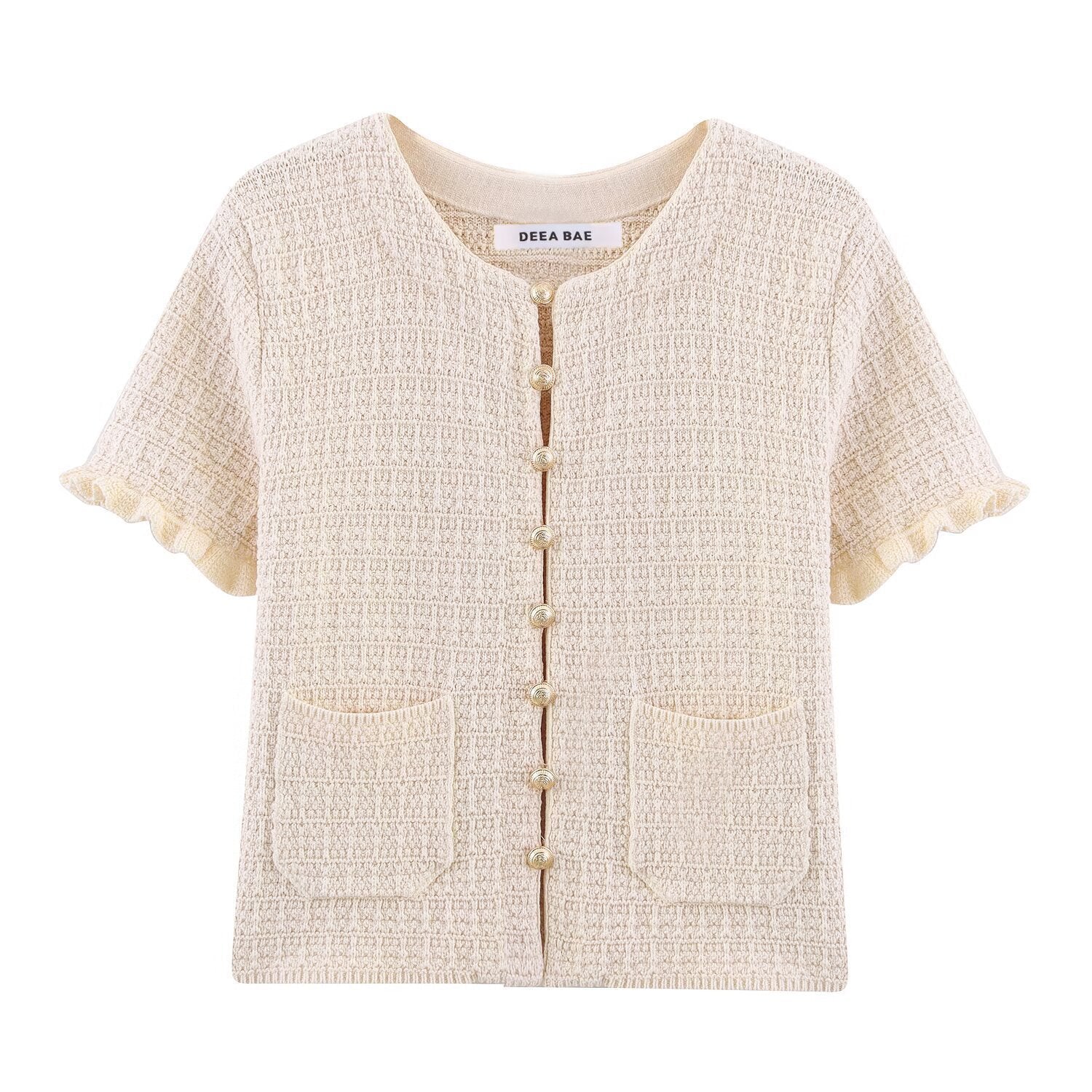 Tank-top Skirt Knitted Cardigan Three-piece Set