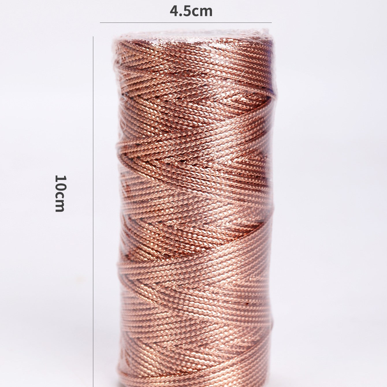 16 Strands Flat Hollow Gold Wire Non-stretch Gift Wrapping Wire
