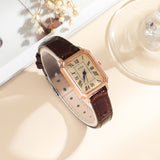Women's Design Simple Fashion Square Watch Quartz Watch