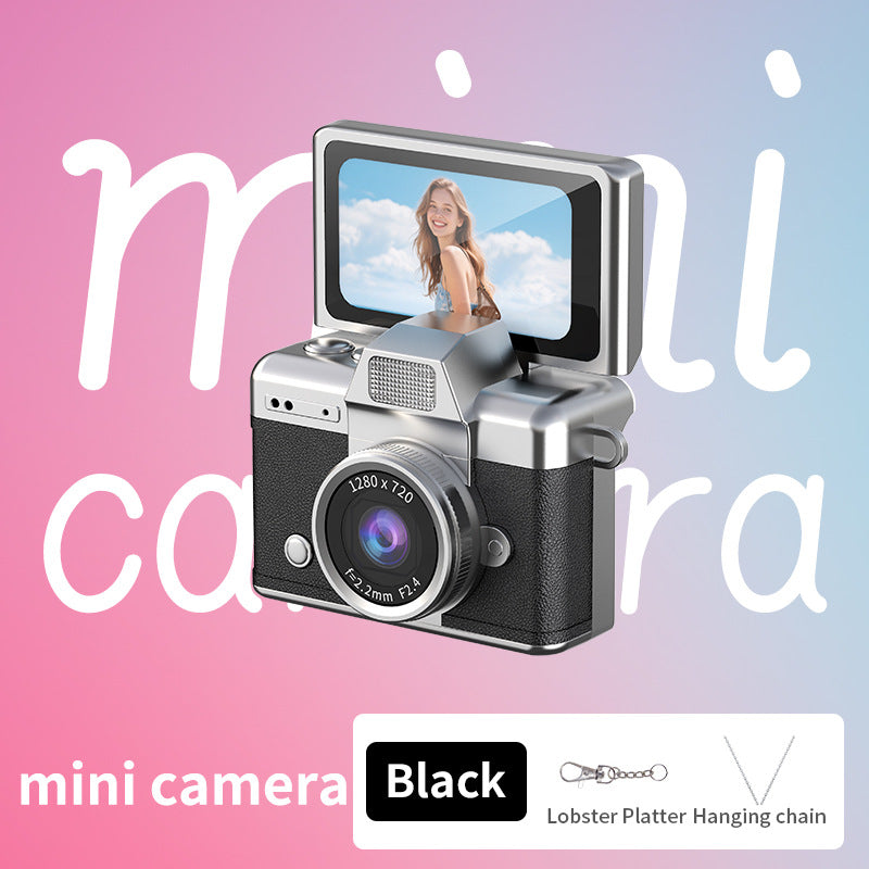 Thumb-flipping Screen Mini Student Party Campus Digital Retro Ccd High-definition Portable Small