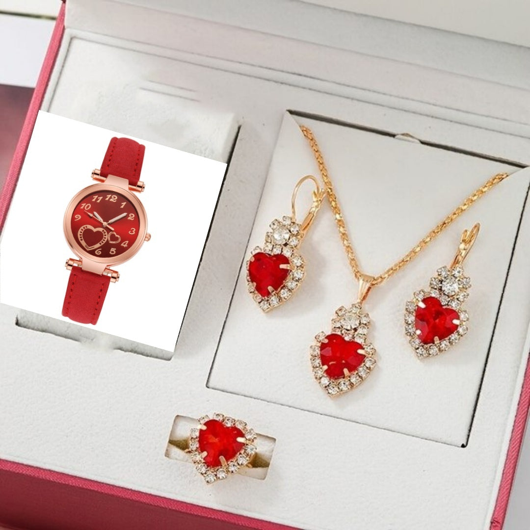 Занон Retro Love Watch заргарӣ маҷмӯи