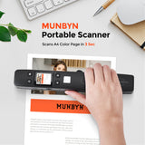 Handheld Scanner High Definition Black And White Color