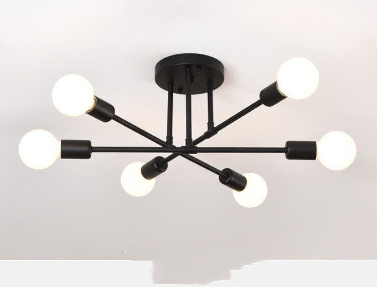 Geometric Line Bedroom Lamp Simple 110V Home Lighting
