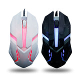 Wired Mouse Computer E-sports Colorful Breathing Light Luminous USB Office Gaming