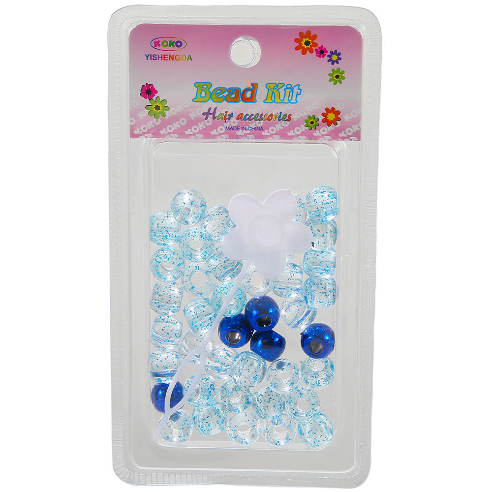 New Transparent Colored Pigtail Beading